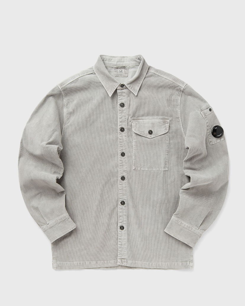 Сорочка C.P. Company Long Sleeve Corduroy Shirt Сірий | 19CMSH071A006410O-331