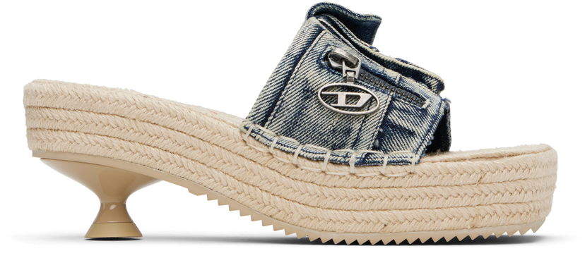 плаття Diesel Diesel D-Ibiza Heeled Sandals Синій | Y03568 P8100