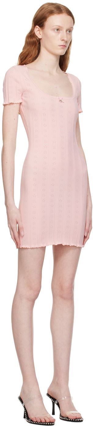 плаття Alexander Wang alexanderwang.t Hardware Minidress Рожевий | 4KC3236020, 1