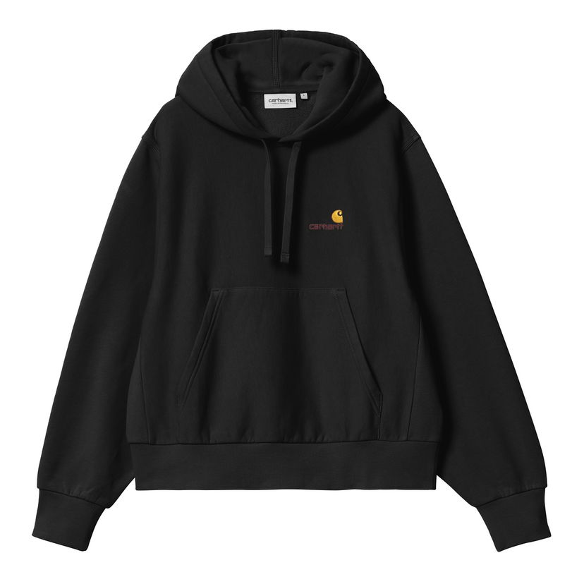 Світшоти Carhartt WIP HD American Script Hoodie чорний | I033650_89_XX