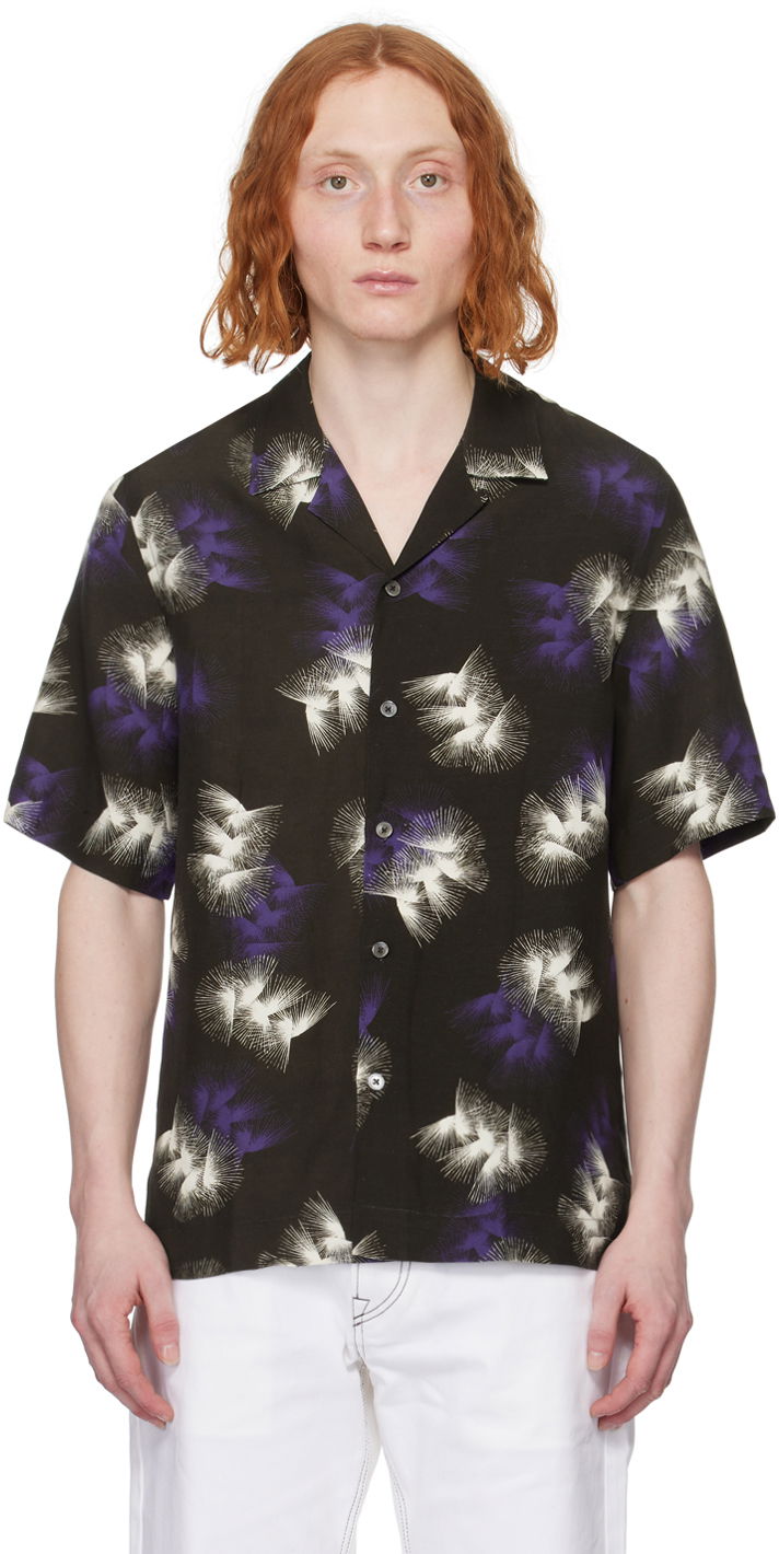 Сорочка Paul Smith Paul Smith Abstract Print Shirt чорний | M1R-905U-M02229-79