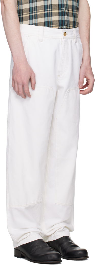 Штани карго A.P.C. A.P.C. Gustav Carpenter Pants білий | COGZV-M08484, 4