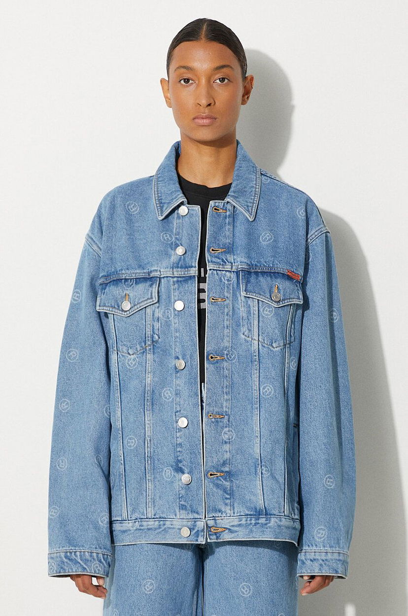 Куртка Martine Rose Oversized Denim Jacket Синій | 201WD05508