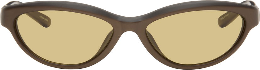 Сонцезахисні окуляри Jacquemus Jacquemus 'The Curvo' Sunglasses Коричневий | JAC134C4SUN