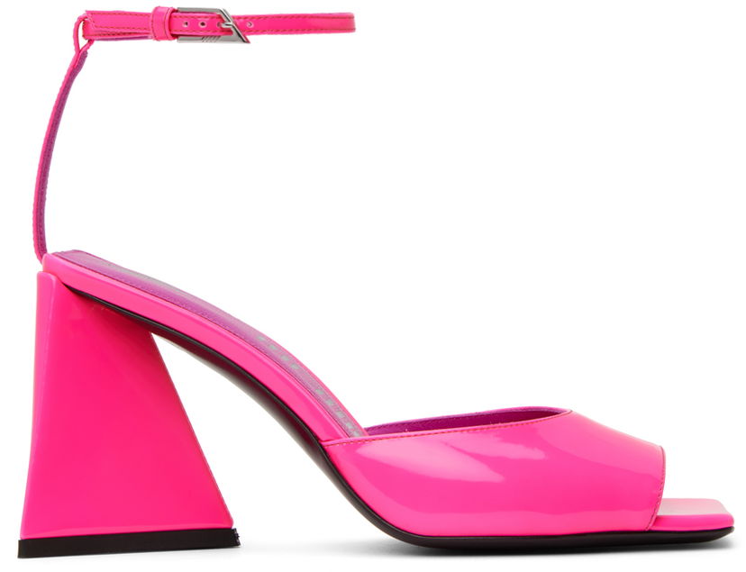 Аксесуари The Attico Attico Piper Heeled Sandals Рожевий | 231WS599 E056