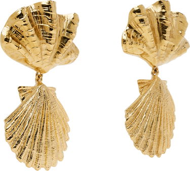 Сережки CHLOÉ Chloé 'The Chloé Shells' Drop Earrings Металік | CHC25UFE32CB7, 1