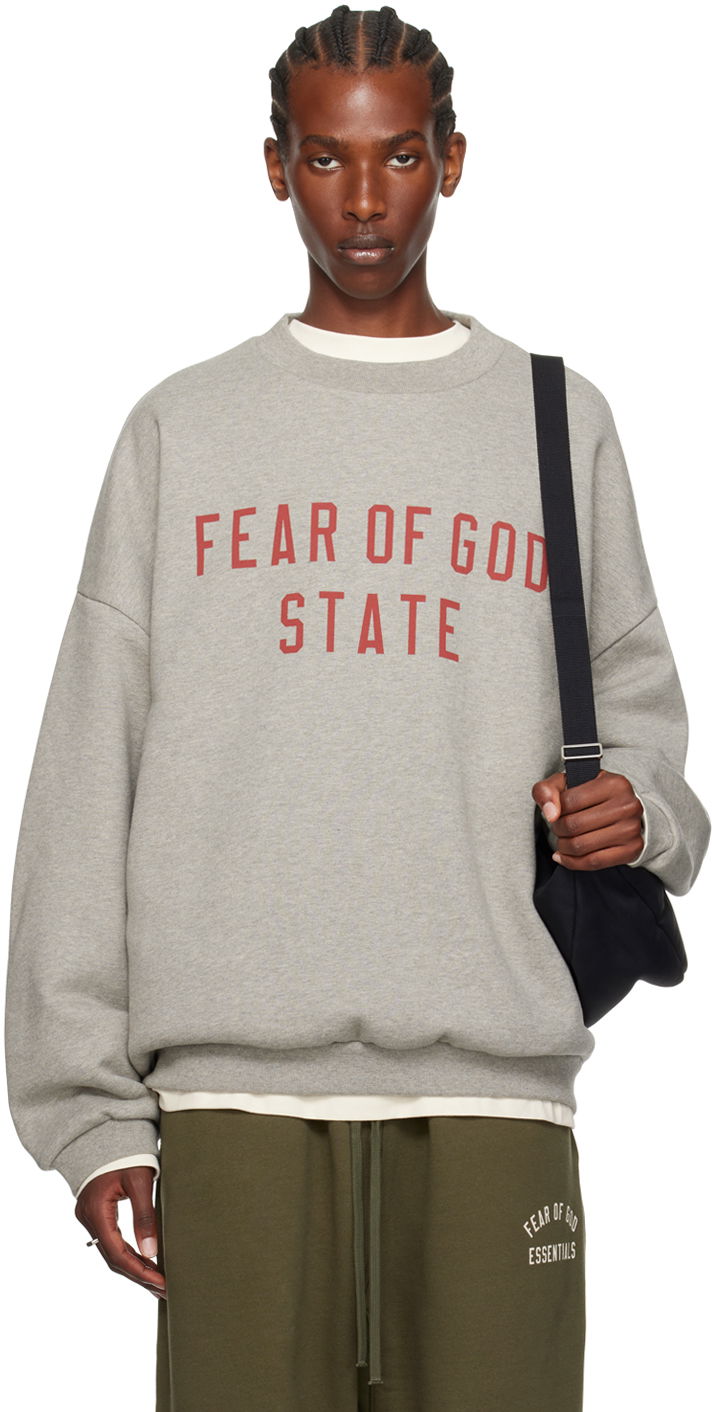 Світшоти Fear of God Crewneck Sweatshirt Сірий | 192BT246261F