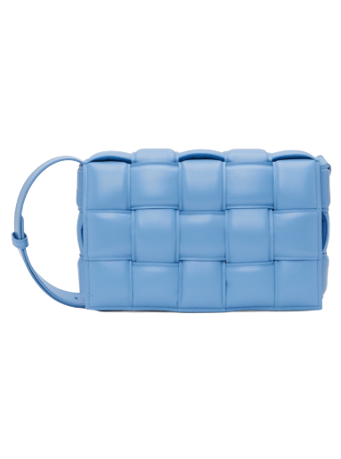 Сумка Bottega Veneta Padded Cassette Shoulder Bag Синій | 591970 VCQR1