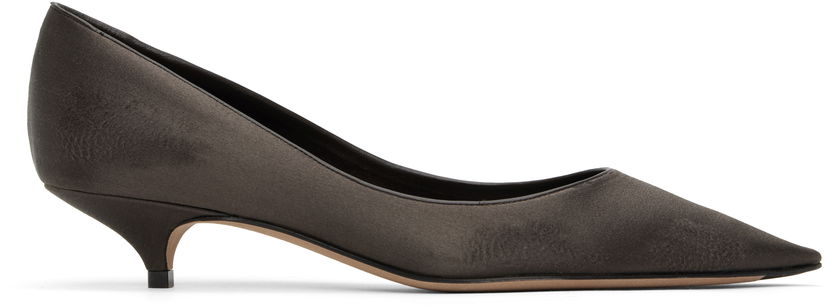 Кросівки та взуття The Row The Row Liisa Kitten Heels Сірий | F1542-W326