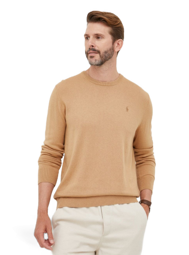 Cветр Polo by Ralph Lauren Pullover Sweater бежевий | 710866549008