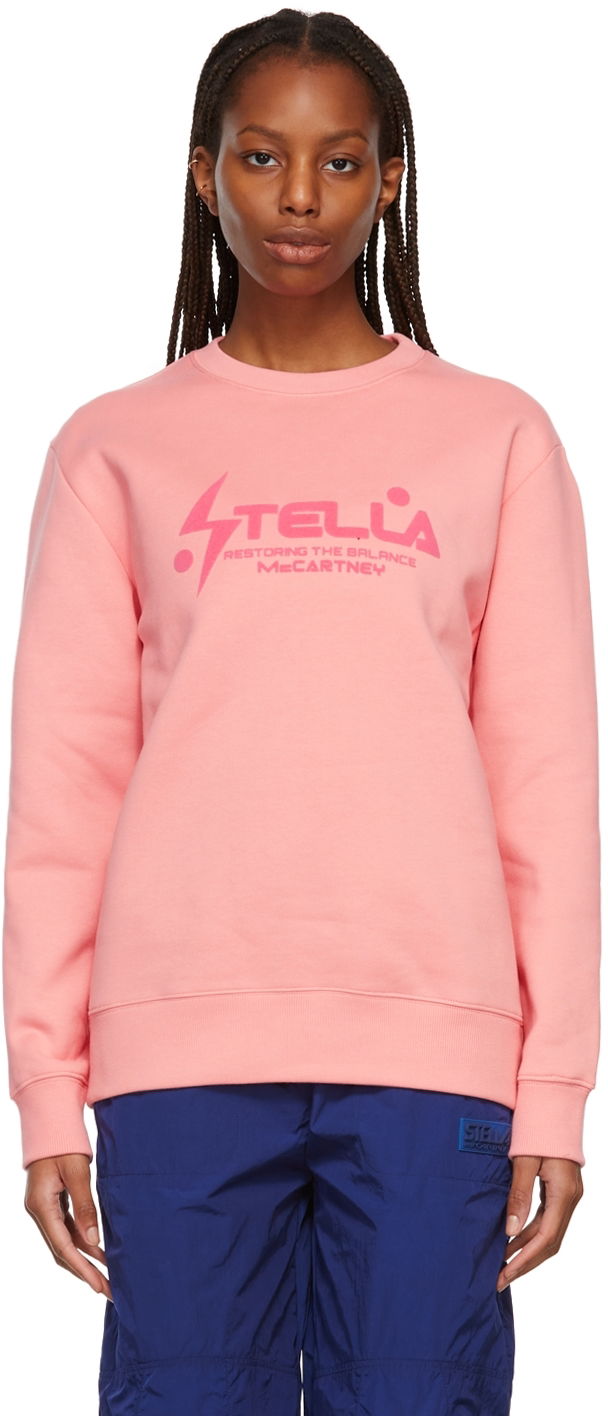Світшоти Stella McCartney Logo Sweatshirt Рожевий | 601847SNP10