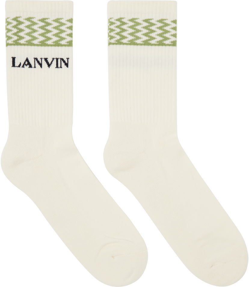 Шкарпетки LANVIN Lanvin Curb Socks білий | AM-SABSK2-1CCU-P25