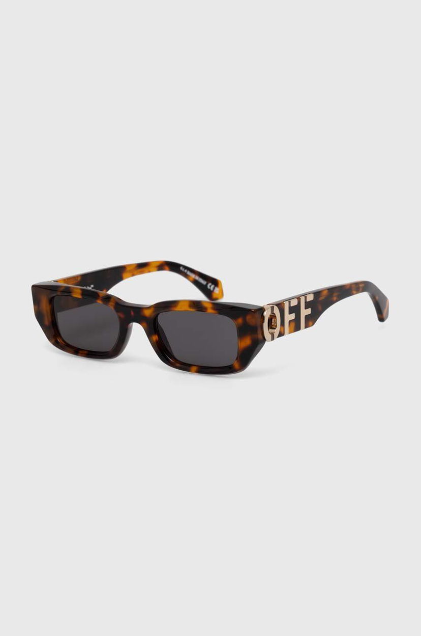 Сонцезахисні окуляри Off-White Off-White Logo Sunglasses Коричневий | OERI124.496007