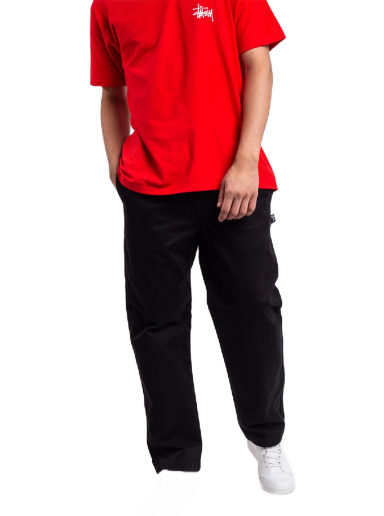 Штани Stüssy Brushed Beach Pant чорний | 116553