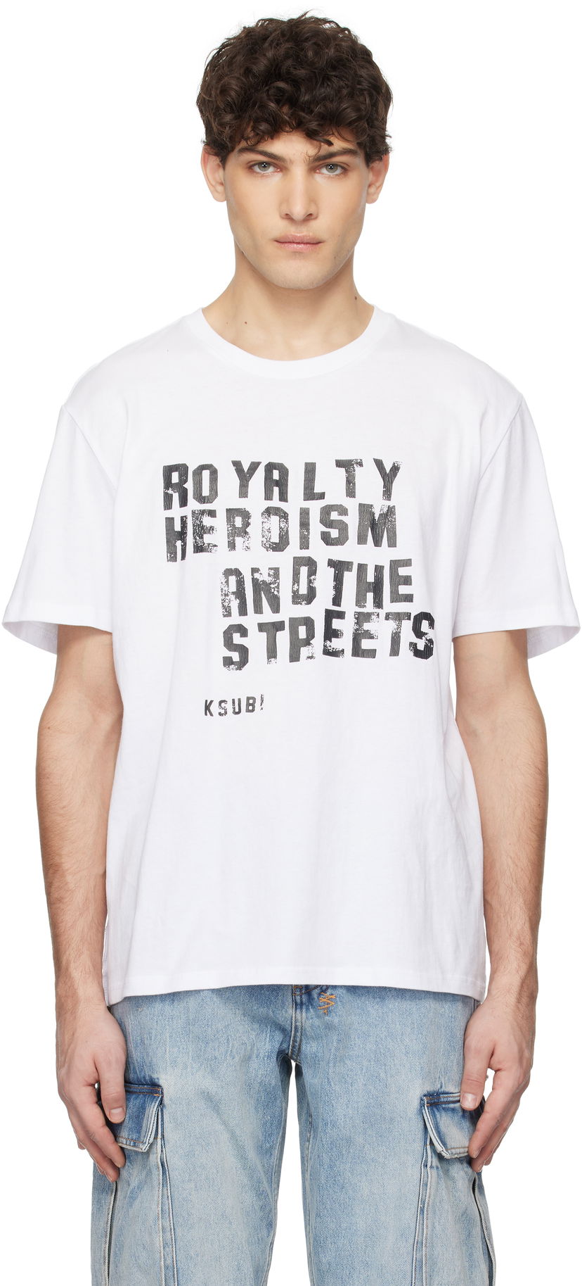 Футболка Ksubi Ksubi Hero Kash T-Shirt білий | MPS25TE042