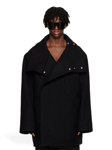 Куртка Rick Owens Caban Jacket чорний | RR02C7758 WY