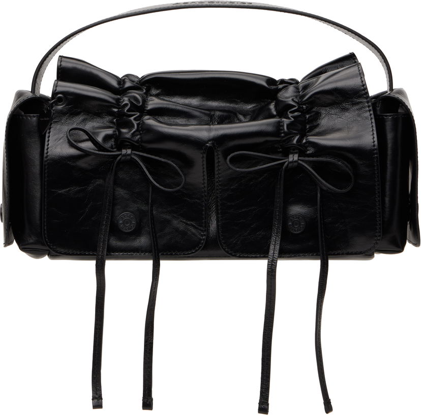 Сумочка Acne Studios Acne Studios Multipocket Leather Shoulder Bag чорний | A10432-