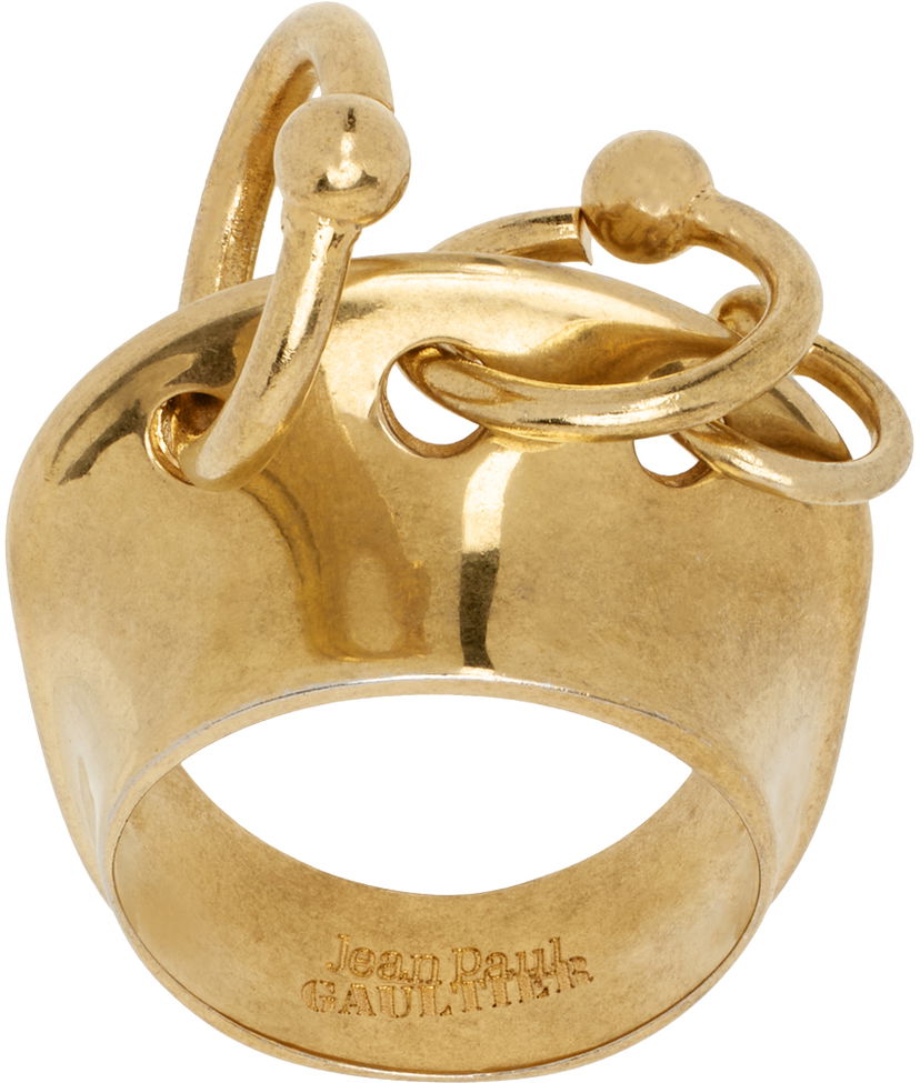 Кільце Jean Paul Gaultier Jean Paul Gaultier Multiple Loops Ring Металік | 24/25-U-BA012-X053-92