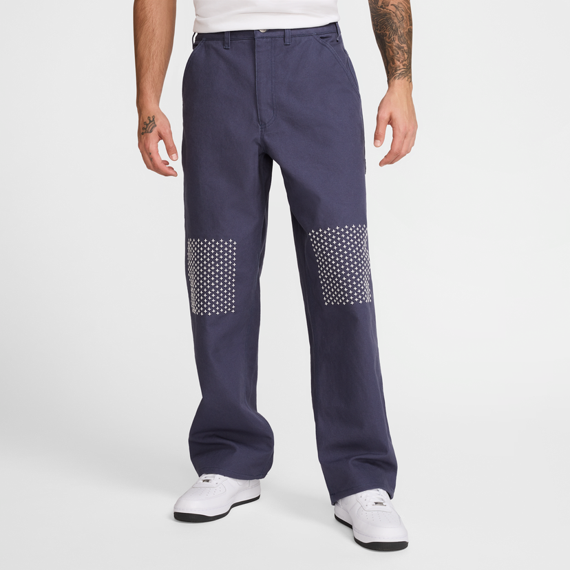 Штани карго Nike Nike Life Carpenter Pants темно-синій | HJ8478-437