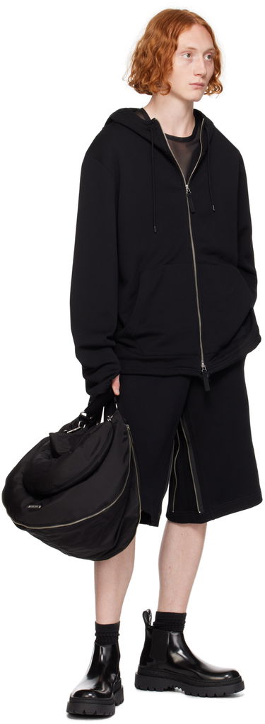 Світшоти Helmut Lang Helmut Lang Zip-Up Hoodie чорний | O01HM505, 3