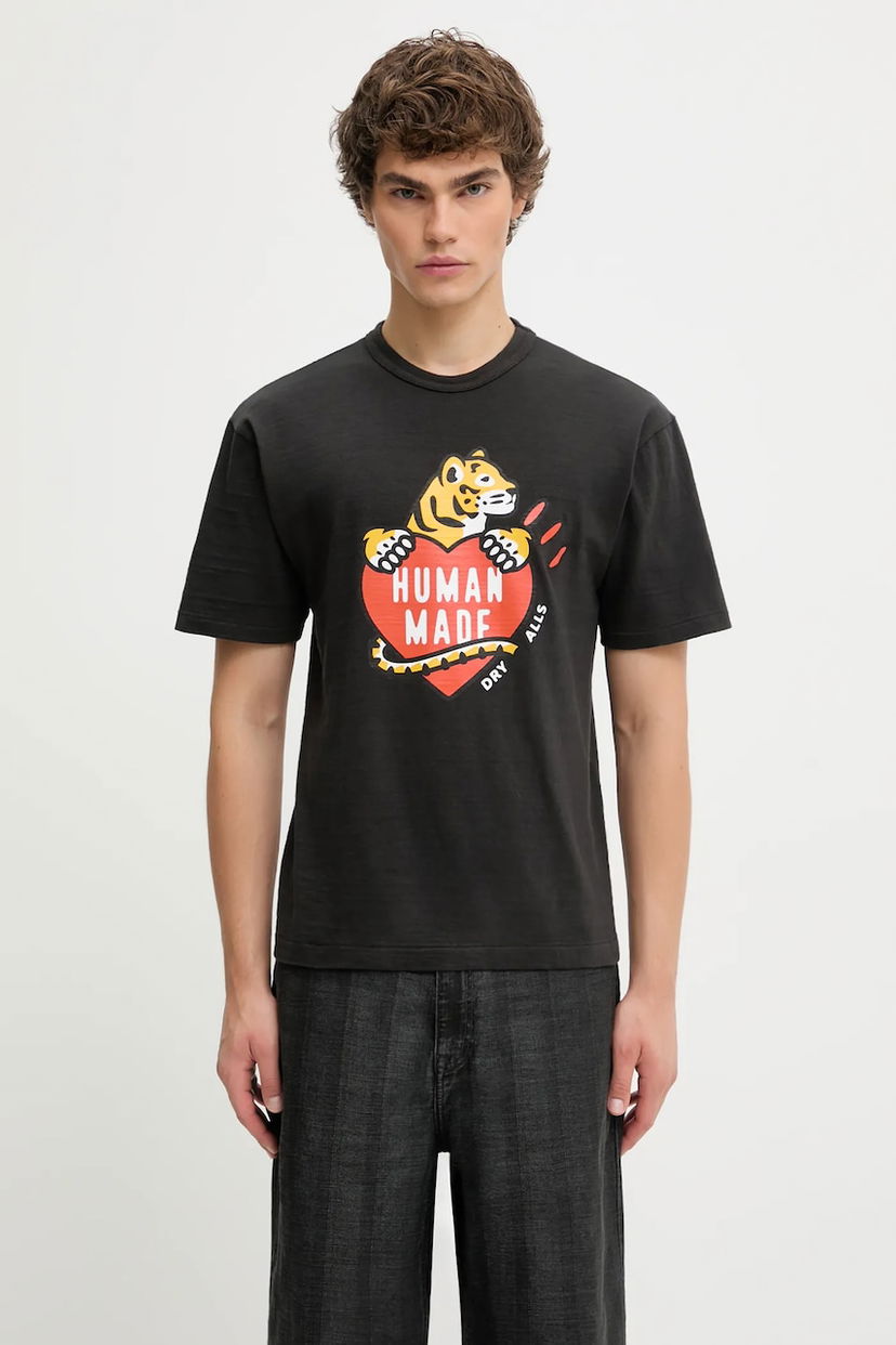 Футболка Human Made Tiger Graphic T-shirt чорний | HM30TE007