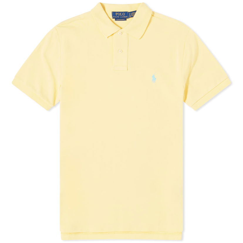 Сорочка поло Polo by Ralph Lauren Custom Fit Polo Shirt Жовтий | 710782592021