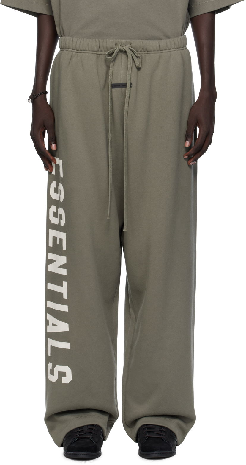 Спортивні штани Fear of God Fear of God ESSENTIALS Fleece Lounge Sweatpants Зелений | 130SP254327F