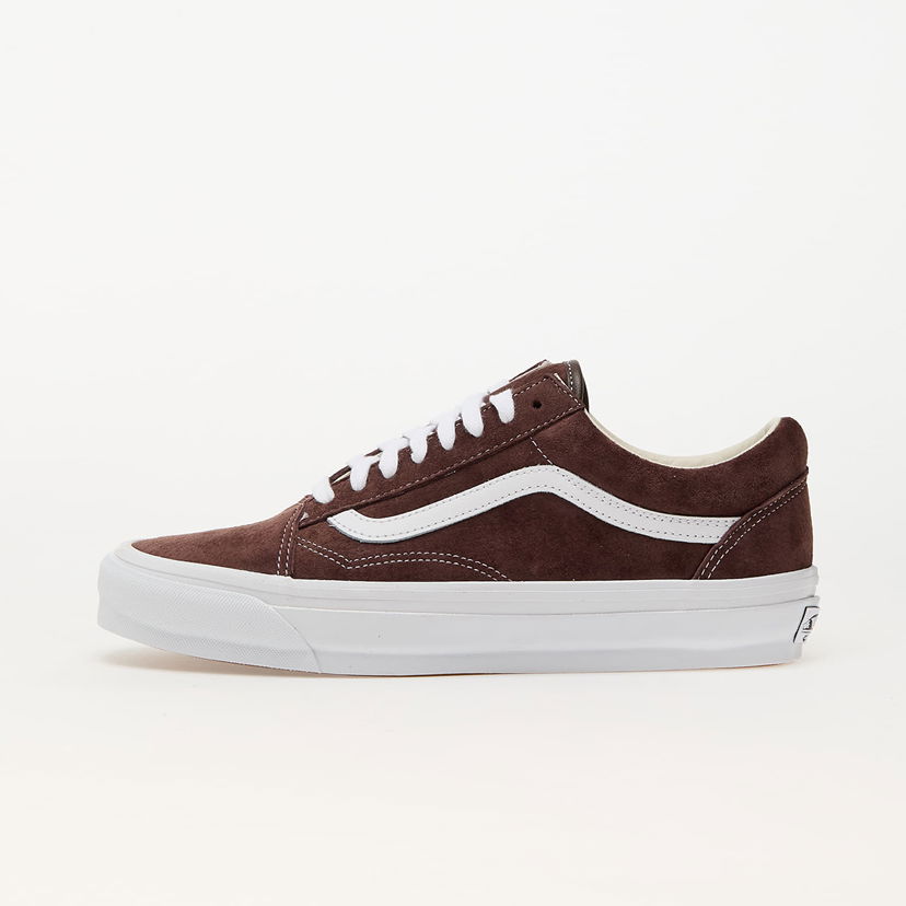 Кросівки та взуття Vans Old Skool LX Pig Suede Potting Soil Коричневий | VN000CXUDMV1