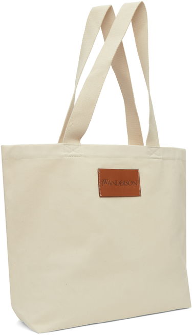 сумка-тоут JW Anderson JW Anderson Bad Apple Graphic Canvas Tote Bag бежевий | HB0498-FA0238, 2