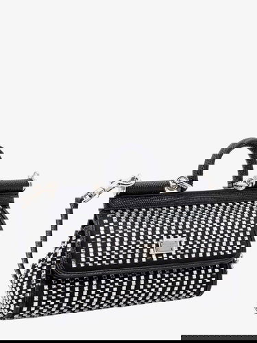 Сумочка Dolce & Gabbana Handbag With Crystals чорний | BB7116AP6028S488, 3