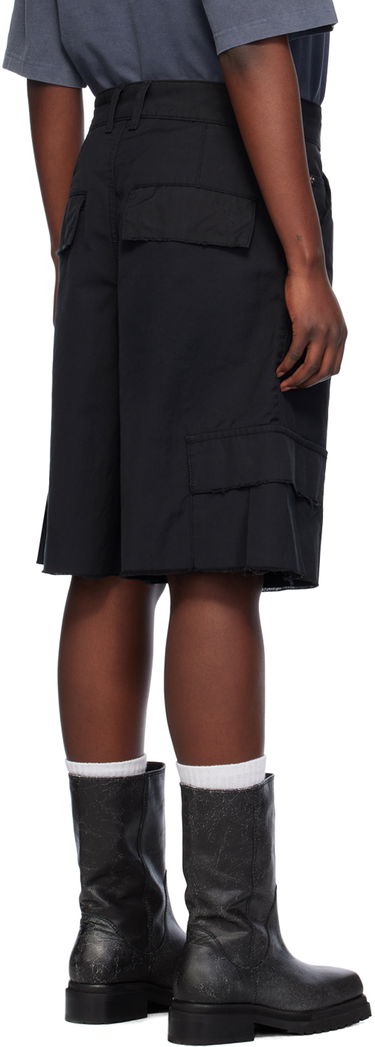 Шорти We11done We11done Cropped Cargo Shorts чорний | WD-DP0-24-344-M-BK, 2