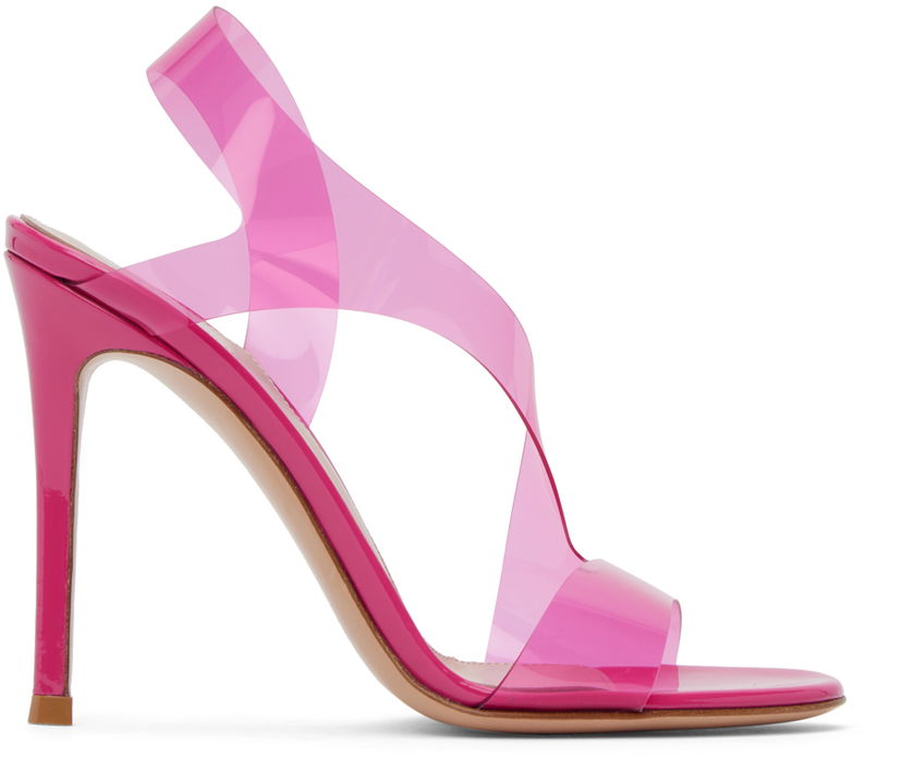 Кросівки та взуття Gianvito Rossi Gianvito Rossi Metropolis Heeled Sandals Рожевий | G31841.15RIC.GSV