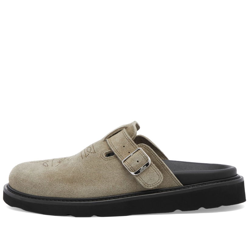 Кросівки та взуття KENZO Paris Matto Suede Clog Сірий | FE52MU050L56-11