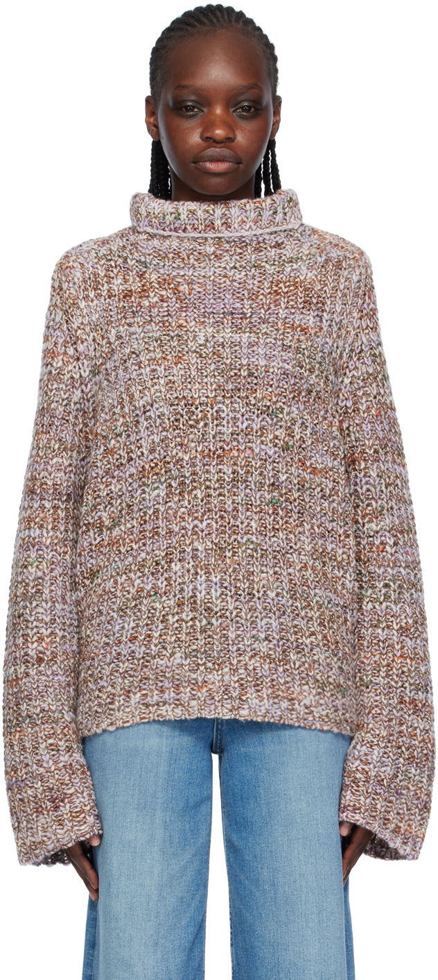 Cветр rag & bone Rag & Bone Daphne Turtleneck Sweater Різнокольоровий | WAS23H011CP11