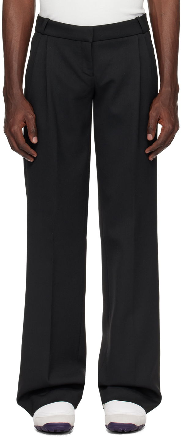 Штани Coperni Coperni Tailored Wide-Leg Trousers чорний | COPP63111CMEN
