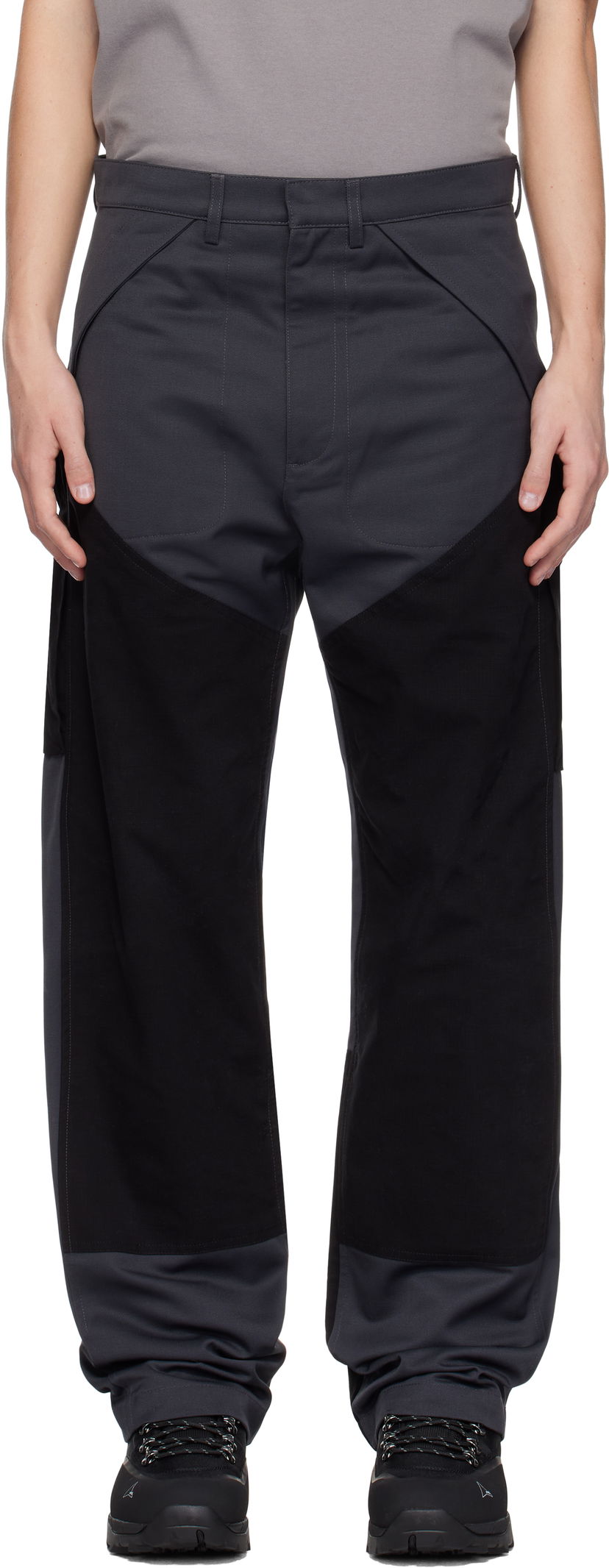 Штани карго ROA Technical Cargo Pants Сірий | RBMW0335FA242
