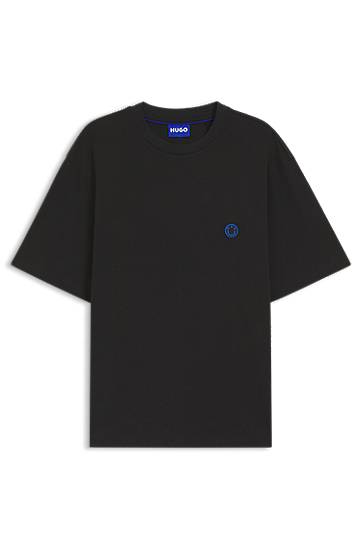 Футболка BOSS Happy HUGO Jersey T-Shirt чорний | 50519984