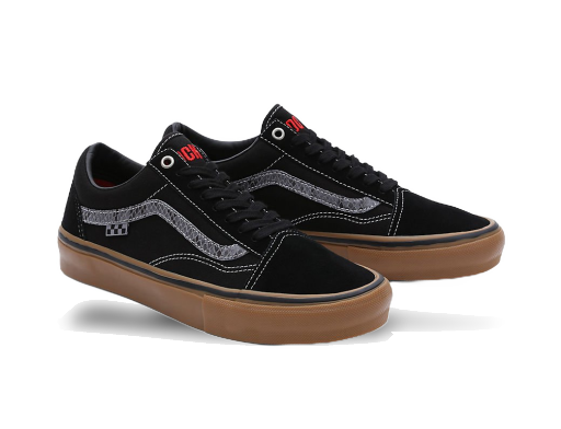 Скейтбординг Vans x Hockey Skate Old Skool "Black" чорний | VN0A5FCB18J