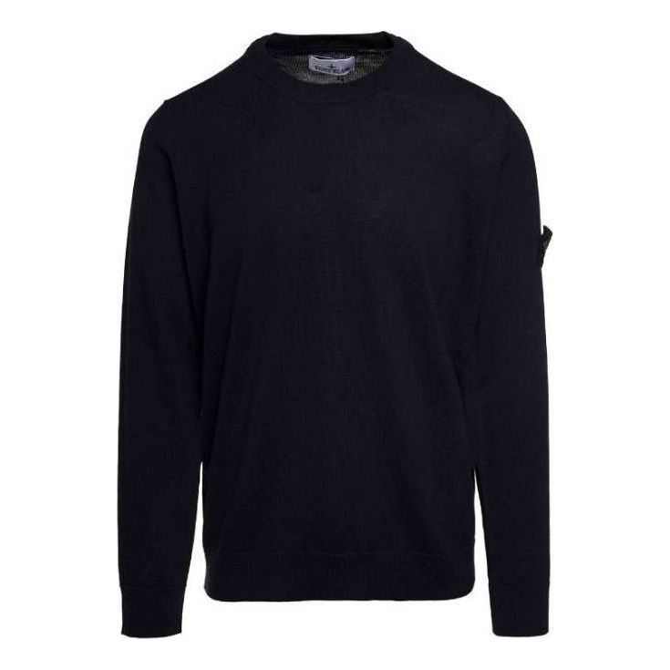 Cветр Stone Island STONE ISLAND Wool Crewneck Sweater Синій | 7915510C4-A0020