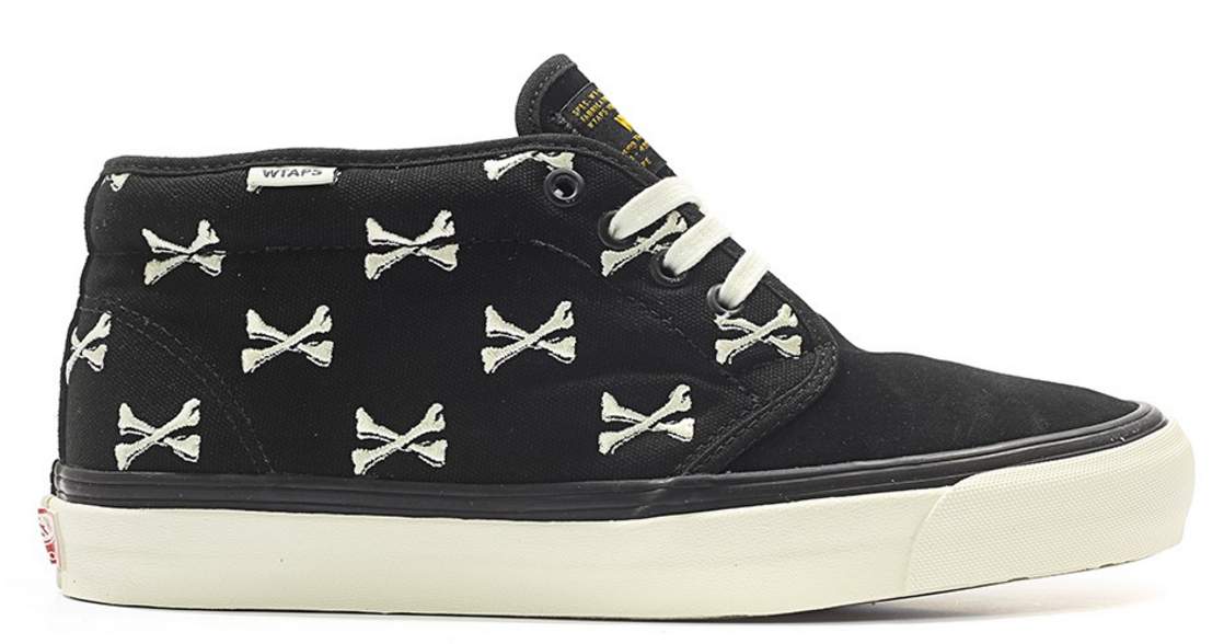 Кросівки та взуття Vans Chukka Boot WTAPS Black Crossbones чорний | VN0A2Y2VKBC, 0
