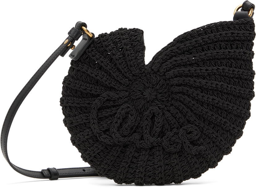 Сумка CHLOÉ Chloé Sea Treasures Shell Crossbody Bag чорний | CH25US219P23