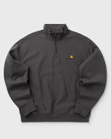 Світшоти Carhartt WIP Half Zip American Script Sweatshirt Сірий | I027014-33C.XX, 1