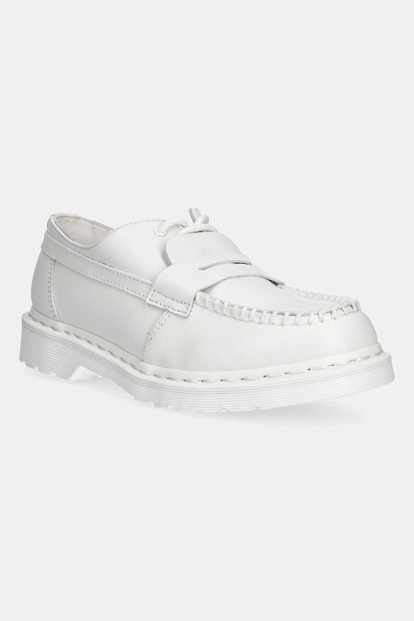 Кросівки та взуття Maison Margiela MM6 Maison Margiela x Dr. Martens Platform Loafers білий | S66WR0029.P8031.HB009
