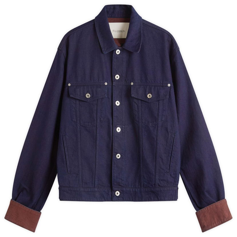 Куртка JW Anderson JW Anderson Turn Up Cuff Jacket Синій | DJ0044-PG1836-807