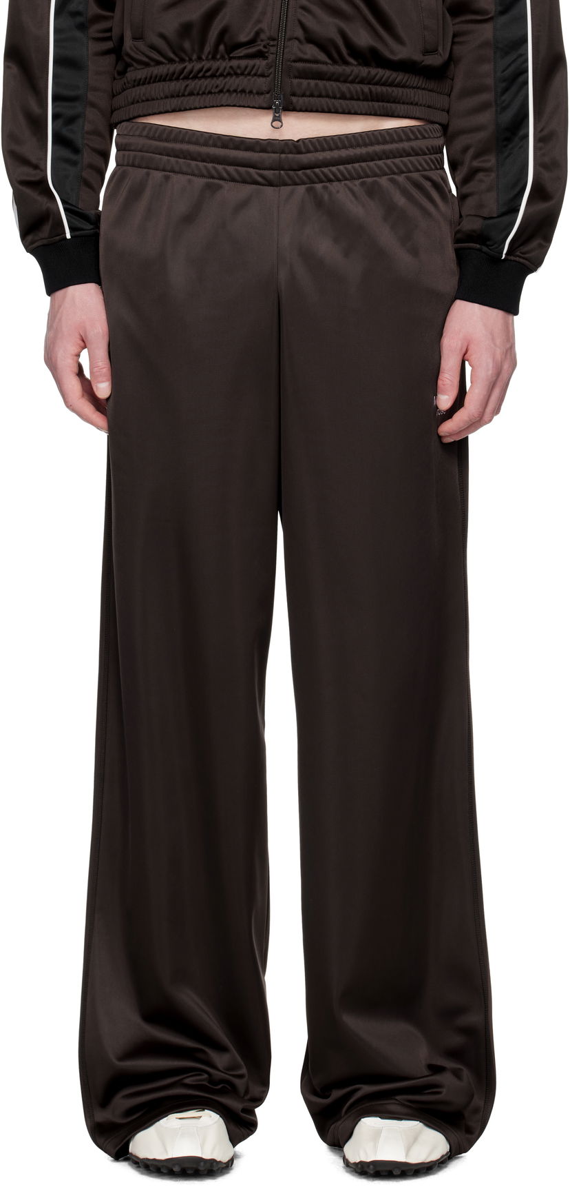 Спортивні штани Martine Rose Martine Rose Wide Leg Track Pants Коричневий | 167JT12700