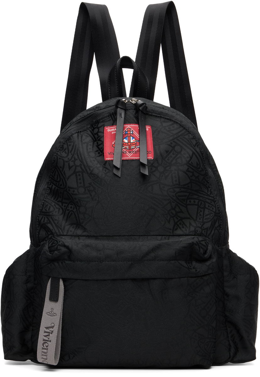 Рюкзак Vivienne Westwood Vivienne Westwood Tangled Orb Jacquard George Backpack чорний | 4A020006U-W016Q-