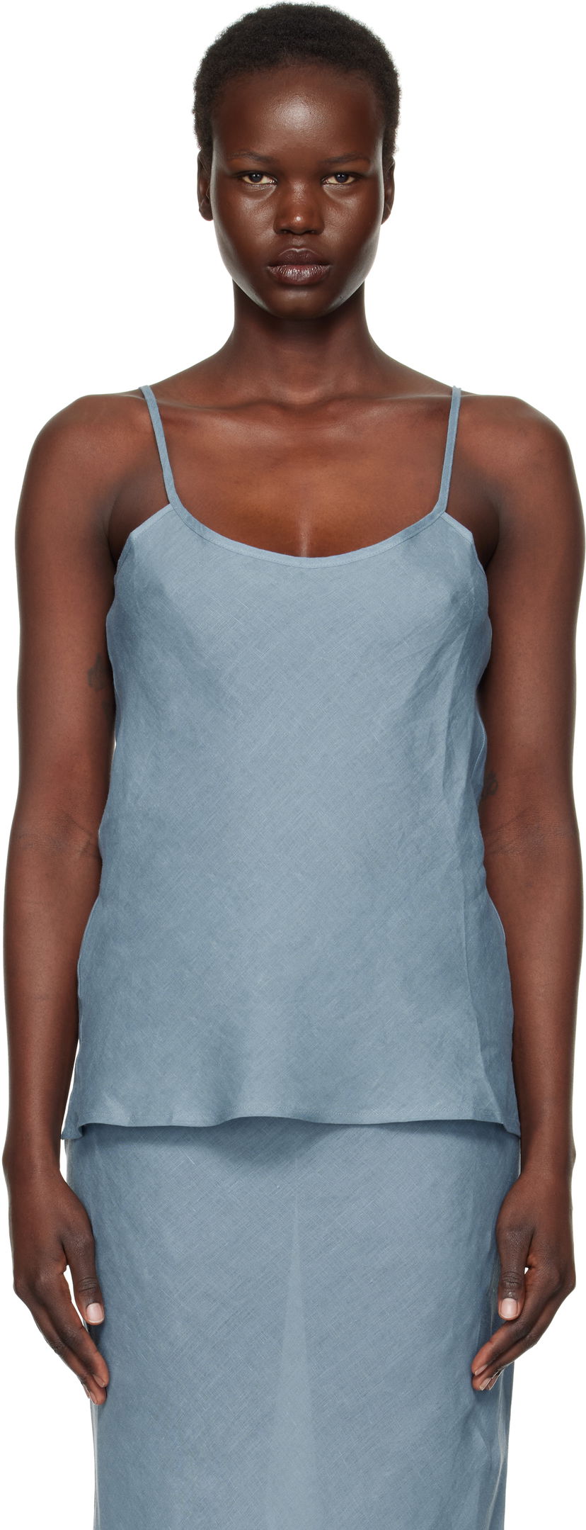 Безрукавка Baserange Baserange Dydine Camisole Top Синій | TODY-SL-SP25