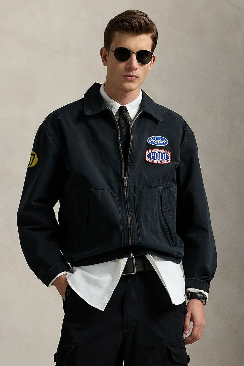 Куртка Polo by Ralph Lauren Polo Ralph Lauren Unlined Oversize Jacket чорний | 710970586