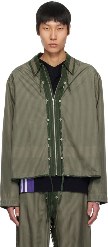 Сорочка Craig Green Craig Green Layered Shell Jacket Зелений | CGSS25CWOSHI54, 0