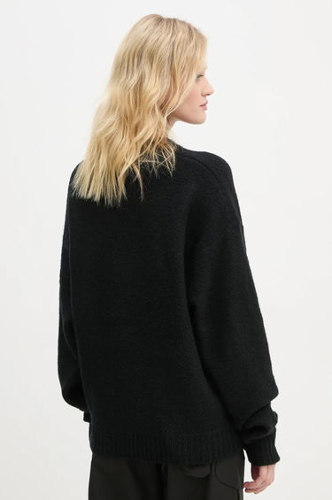 Cветр HELIOT EMIL Lightweight Wool Sweater чорний | AW24.M.07.067.BLK01, 5